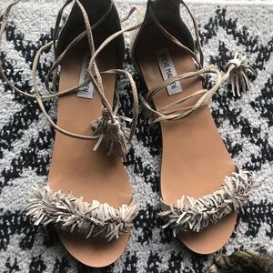 Taupe Steve Madden Sandals